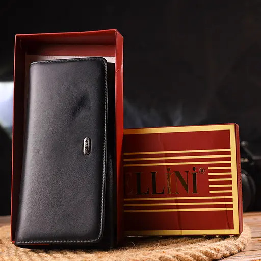 Гаманець для жінок з натуральної гладкої шкіри Canpellini 19.19.6х2 см acs0029642 - фото 8