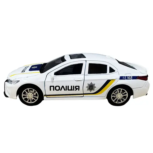 Автомодель детская Toyota Camry Полиция TechnoDrive KM250416 масштаб 1:43 - фото 1