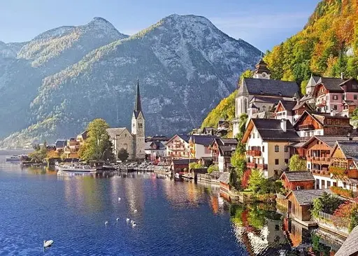 Пазл Castorland puzzle Гальштат, Австрия, 500 эл. (B-52189) - фото 2