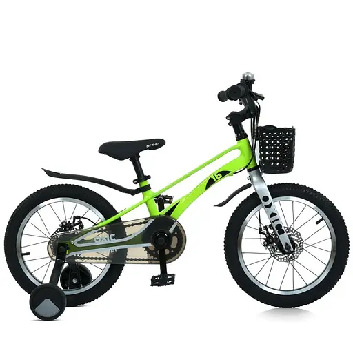 Велосипед дитячий OXIC MB 16OXIC NEON GREEN, колеса 16 дюймів - фото 2