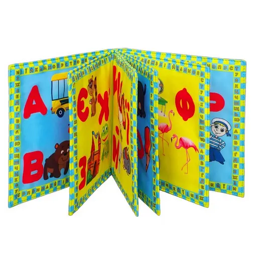 Мягкая книжка-шуршалка "Мягкая азбука" Книжковий хмарочос 823476 - фото 3