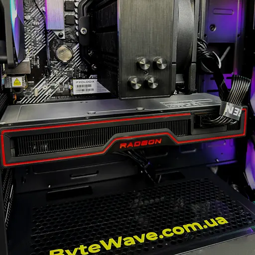 Ігровий ПК RX 6700 XT + Ryzen 5 7500F | DDR5, SSD NVMe 512ГБ, B650 MicroATX - ByteWave - фото 6