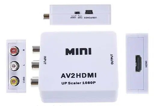 Конвертер Hdmi to AVВхід Hdmi мама -- Вихід 3RCA мама - фото 6