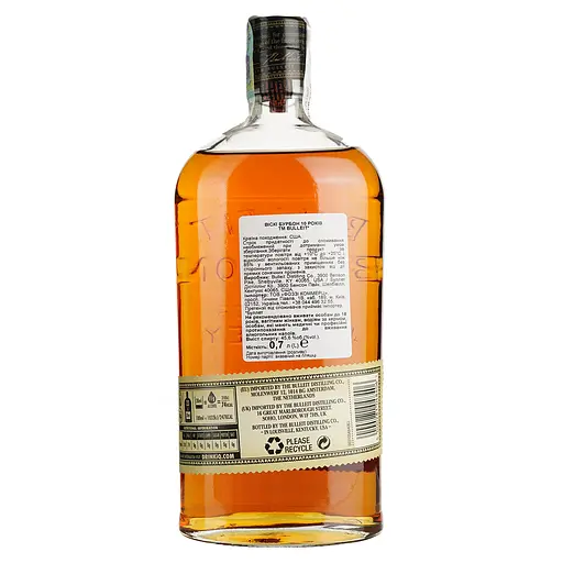 Віскі Bulleit 10 Years Old 45.6% 0.7 л з ланч боксом - фото 5