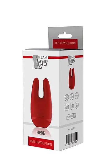 Вібростимулятор Dreamtoys Red Revolution Hebe 10.6 см червоний - фото 6