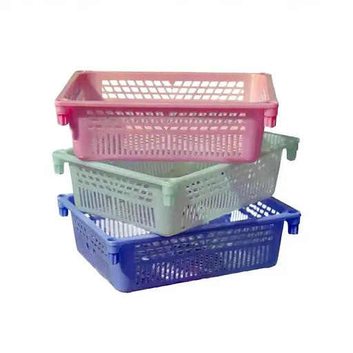 Ящик фруктовый №2 в ассортименте 10 x 30 x 39.5 см