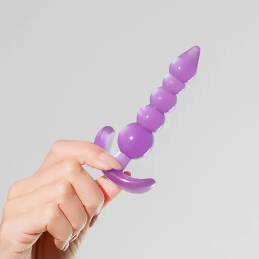 Анальна пробка Crushious Draco 12 см (фіолетовий) - фото 13