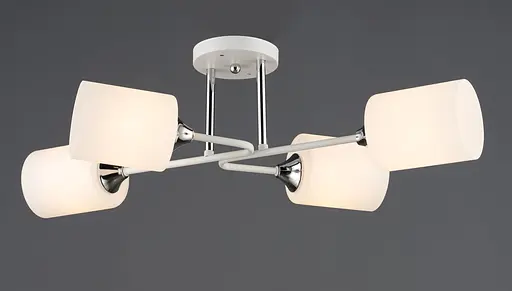 Люстра B N6641/4 WT+CR