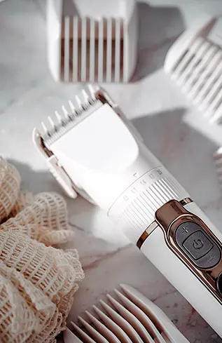 Машинка для стрижки волос с ЖК-дисплеем и подставкой для зарядки Camry CR 2841 - фото 7