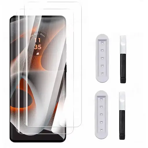 Защитное стекло DK для Xiaomi 14 Pro UV Curved 021047 clear 2 шт.