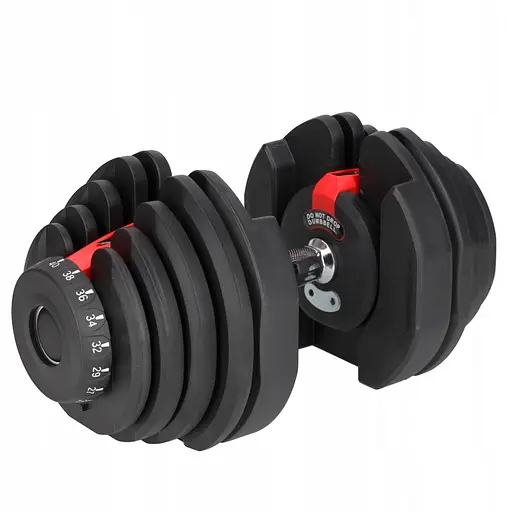 Гантель с регулируемым весом 4FIZJO Premium 5-40 кг 4FJ0610 (P-5907739319210) - фото 8