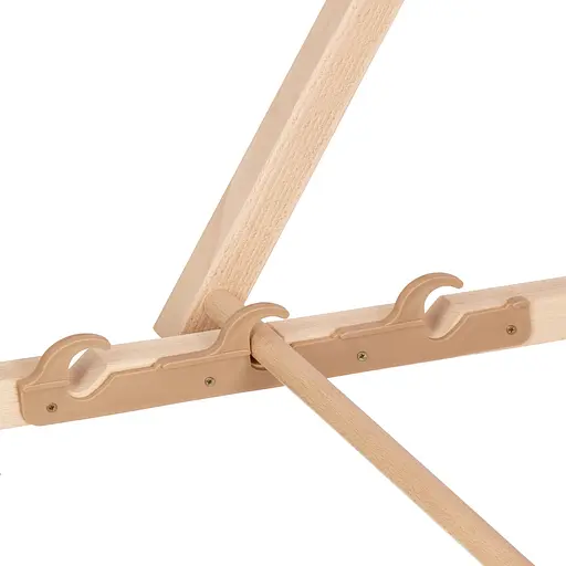 Шезлонг Springos деревянный для пляжа, террасы и сада DC0003 RED - фото 6