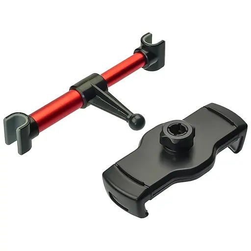 Автодержатель для планшета на подголовник 4.7-10'' черный - фото 3