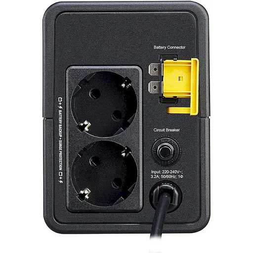 Джерело безперебійного живлення APC 900 ВА / 480 Вт / 9 А*ч (BVX900LI-GR) - фото 3