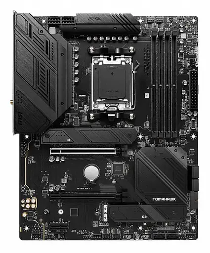 Материнская плата MSI MAG B650 TOMAHAWK WIFI (MAG B650 TOMAHAWK WIFI) (Socket AM5, AMD B650, ATX) - фото 1