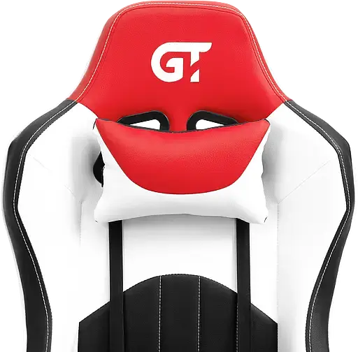 Геймерське крісло GT Racer чорне червоно-біле (X-5813 Black/Red/White) - фото 12