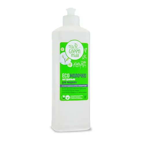 EКОмолочко натуральне для чищення Green Max 500 мл - фото 1