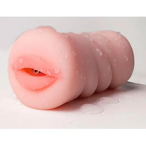 Мастурбатор Gelugee чутливе задоволення від 'Відкритого ротика' Бежевий K000008 - фото 3