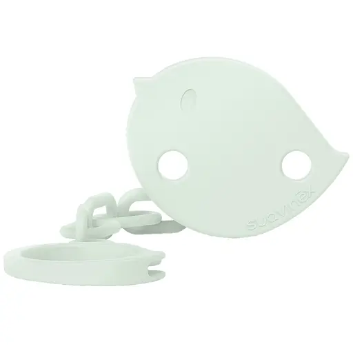 Кліпса для пустушки Suavinex Birdies світло-м'ятна (309129)