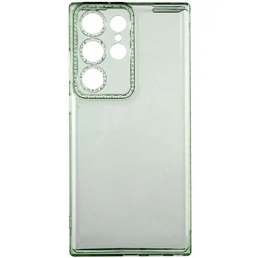 Чохол TPU Starfall Clear для Samsung Galaxy S23 Ultra Зелений - фото 3