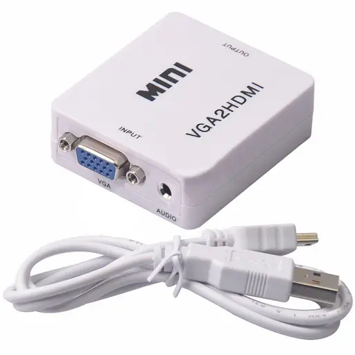 Конвертор-переходник с VGA в HDMI (VGA2HDMI) - фото 2