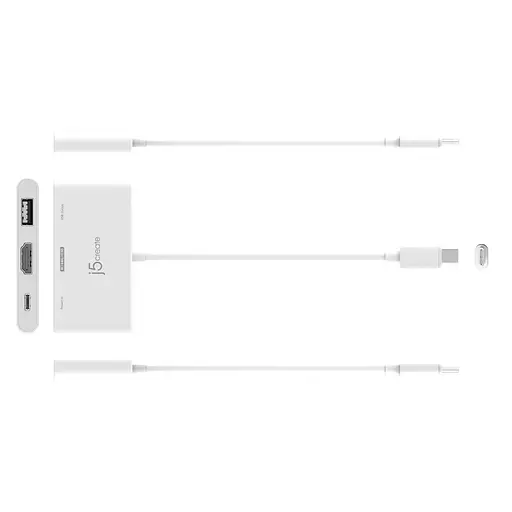 USB-хаб j5create JCA399-N, USB Type-C 3-в-1 (JCA399-N) - фото 5