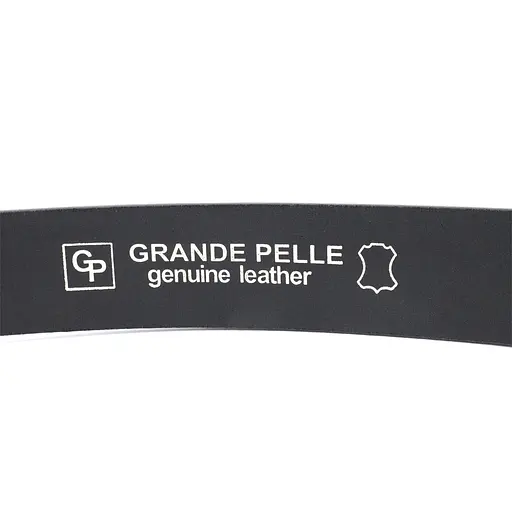 Ремінь шкіряний Grande Pelle чоловічий 3,8х120 см acs0026890 - фото 4