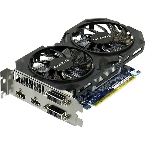 Видеокарта Gigabyte GTX 750Ti 2Gb (GV-N75TOC2-2GI) (GDDR5, 128 bit, PCI-E 3.0 x16) Б/у - фото 4