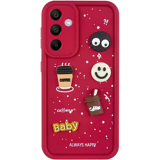 Чохол Epik TPU Toys Case для Samsung Galaxy A35 Red/Always Happy - фото 2