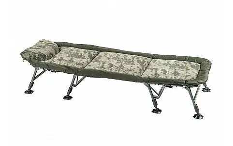 Ліжко розкладушка Mivardi коропова рибальське CamoCODE Flat8 навантаження 160 кг - фото 2