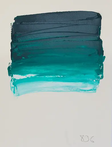 Масляная краска Rive gauche 200 мл, Фтало-зеленый синий оттенок (Phthalo Green (Blue Shade)) - фото 2