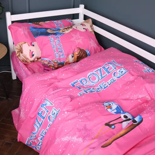 Підковдра MirSon Kids Time Disney Frozen бязь 110х140 см (2200011448343)