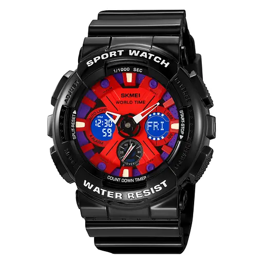 Наручний годинник чоловічий 2118BKBU Black-Blue Skmei acs0030268 - фото 2