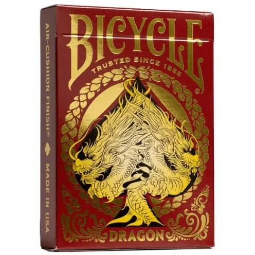 Карти гральні United States Playing Card Company Bicycle Red Dragon (Bicycle Premium) (ВР_КГБРД)