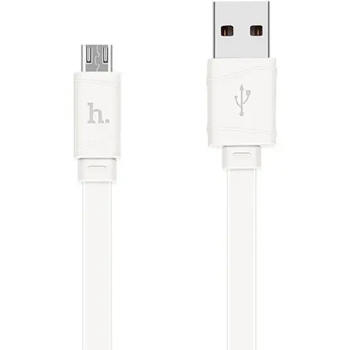 Кабель Hoco X5 Bamboo Micro charging Cable Білий