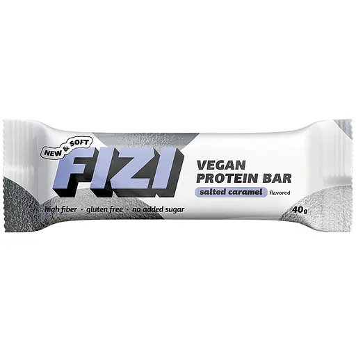 Батончик Fizi Protein Salted Caramel протеїновий у шоколаді 40 г х 10 шт. шоу-бокс - фото 1