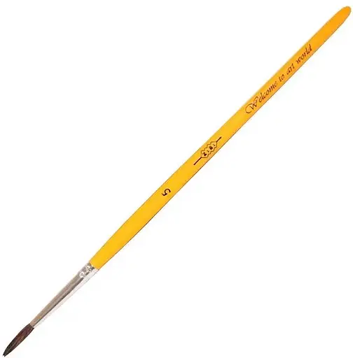 Пензель поні кругла №5 KIDS Line ZB.6930PR-5 ZiBi 1 шт (4823078903884) - фото 1