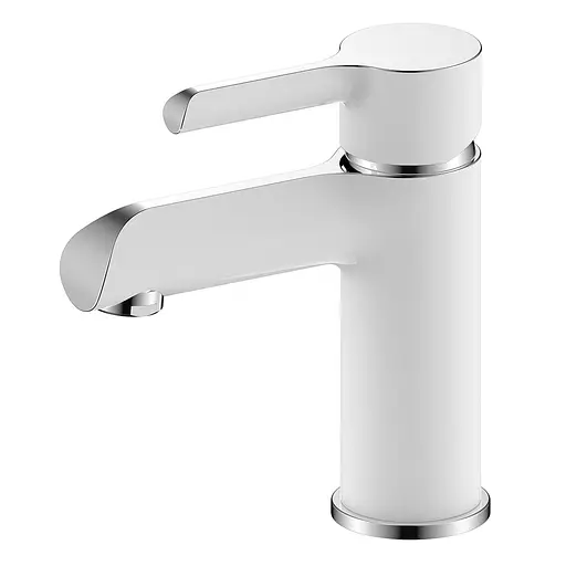 Смеситель для умывальника Gappo G1003-8 белый/хром - фото 1