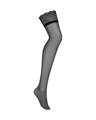 Чулки Obsessive Chemeris stockings XS/S - фото 3