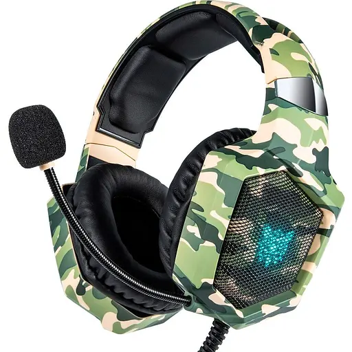 Ігрові навушники Onikuma K8 Camou-Green (1199612088) [113091]