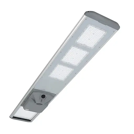 SOLAR LED-фонарь Anern AN-SLV-150W, 150W, 18V 150W, 486LED, 960WH LiFePO4, 210lm/w, 120°, заряд 8 ч, разряд 4 часа, IP66. Aluminium + PMMA 2200*382*100mm