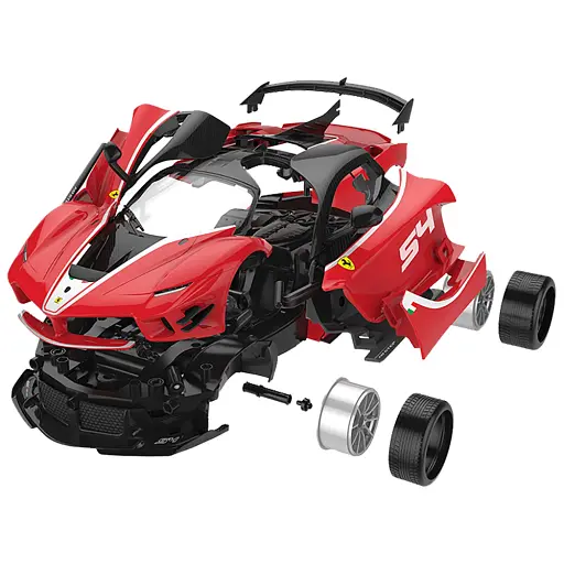 Машинка-конструктор Rastar Ferrari 1:18. Красный - фото 6