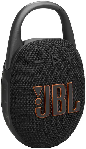 Портативна акустика JBL Clip 5 Black (JBLCLIP5BLK) (6980784) - фото 4