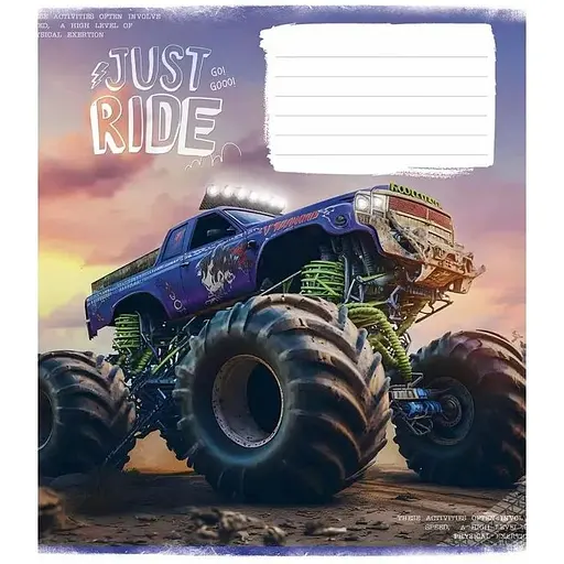 Зошит учнівський "Ukraine at every moment" Школярик 012-3287C 12 аркушів (482000647045603287)(SC) - фото 1