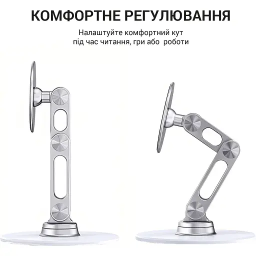 Підставка для смартфона OfficePro MS760S Aluminium Alloys Silver [129094] - фото 5