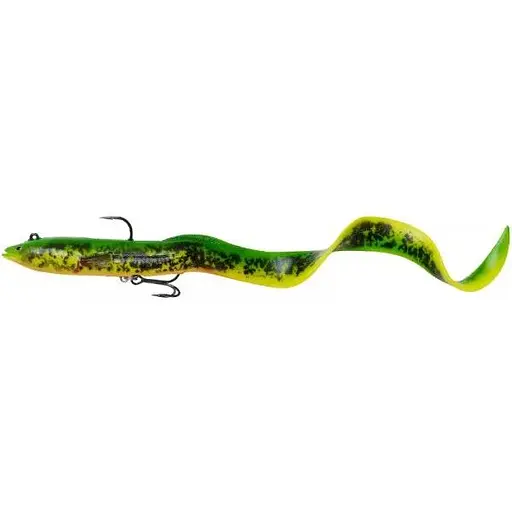 Силікон Savage Gear 4D Real Eel 300mm 80.0g Зелений/Жовтий (1013-1854.15.64)