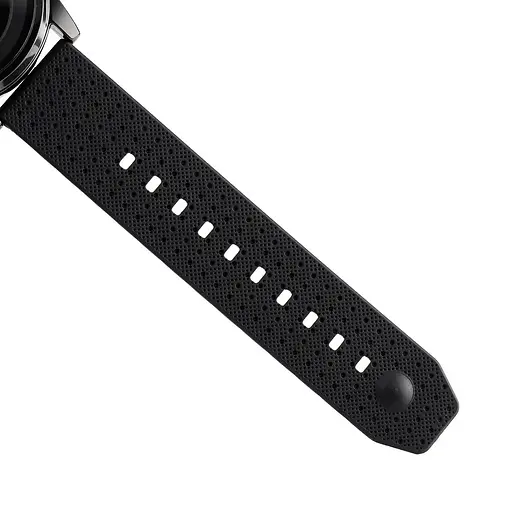 Чоловічий спортивний наручний годинник Skmei 1502 (Чорний з білим циферблатом) - фото 4