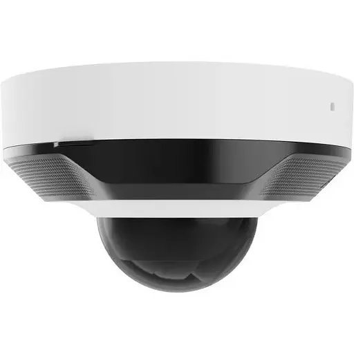 IP-камера Ajax дротова DomeCam Mini, 5мп, 4мм, Poe, True WDR, IP 65, ІЧ 30м, аудіо, кут огляду 75° до 85°, міні купольна, біла - фото 6