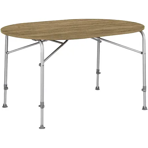 Стол Bo-Camp Feather Oval 130x90 см коричневый (1404466) - фото 1