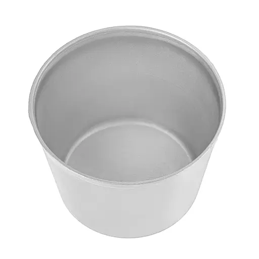 Форма алюмінієва лита для випікання пасок, великодніх кулічів, хліба та кексів із посиленим бортиком по краю 2 л Сірий 88324 - фото 5